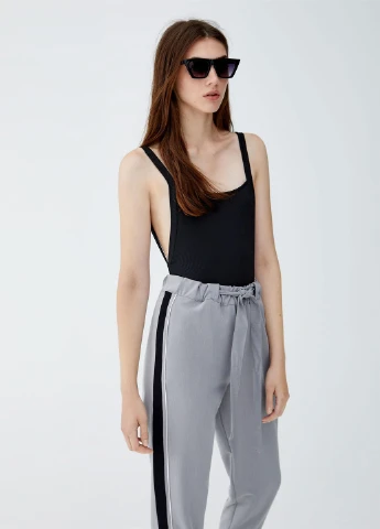 Штани демісезон,сірий, Pull & Bear (254670098)