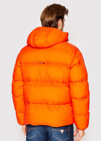 Помаранчева зимня куртка Tommy Hilfiger