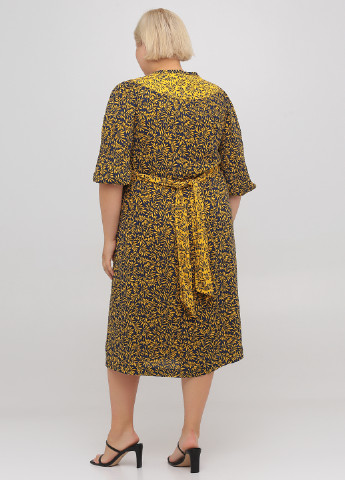 Комбинированное кэжуал платье Boden с рисунком