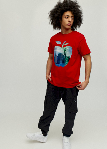 Красная футболка мужская YAPPI