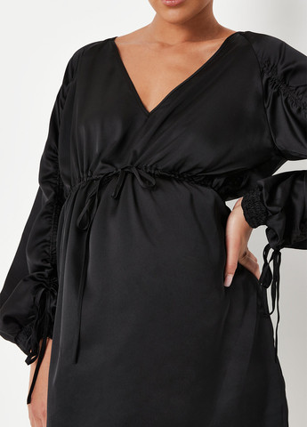 Черное кэжуал платье для беременных Missguided однотонное