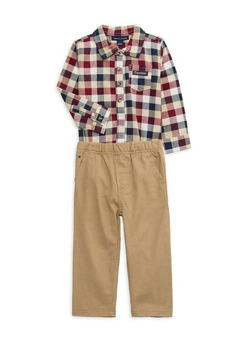 Комбинированный демисезонный комплект (боди, брюки) Tommy Hilfiger