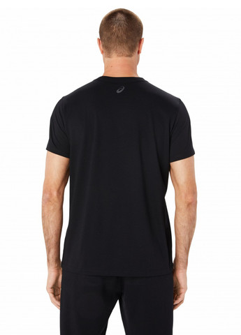 Чорна футболка Asics ASICS LOGO SS TEE