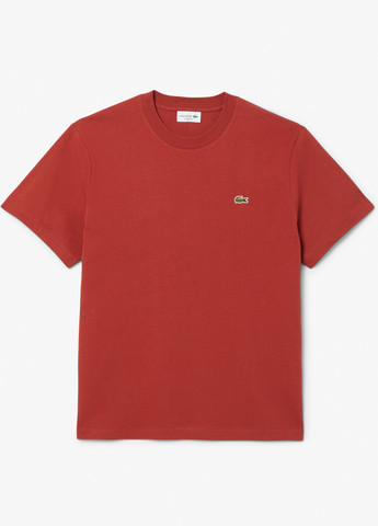 Терракотовая футболка Lacoste