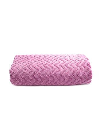Махровое полотенце для бани и сауны Osborn Textile Ideal геометрический розовый
