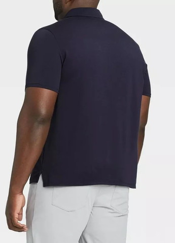 Темно-синяя футболка-поло для мужчин All in motion в полоску