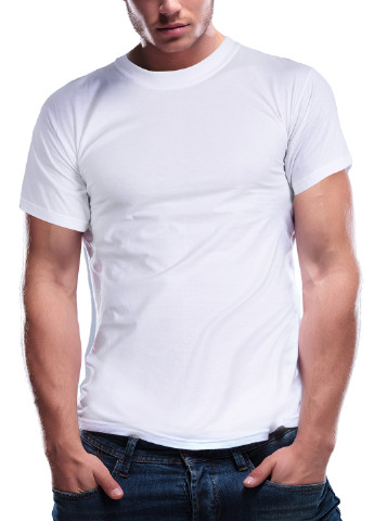 Біла демісезонна футболка з коротким рукавом Miorre