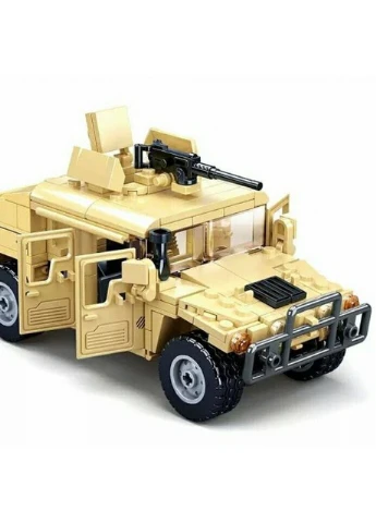 Конструктор армії M38-B0937 військовий Hummer, 265 деталей Sluban (253827787)