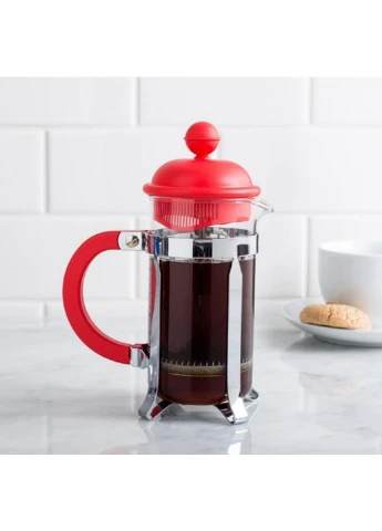 Френч-пресс Caffettiera 350 мл красный Bodum (252744953)