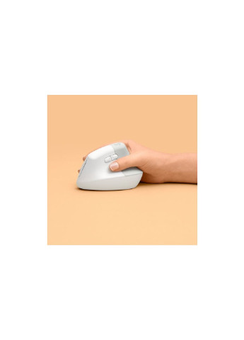 Мышка Lift Vertical Ergonomic Wireless/Bluetooth White (910-006475) Logitech (253432291)