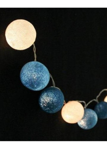 Гирлянда-ночник хлопковые фонарики CBL Ocean Blue 20 шт, 3.7 м Cotton Ball Lights 2016 (252644126)