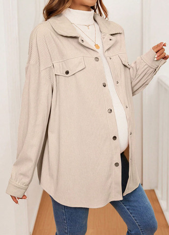 Куртка-сорочка для вагітних SHEIN (339828345)