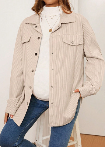 Куртка-сорочка для вагітних SHEIN (339828345)