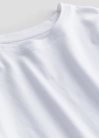 Біла літня футболка H&M
