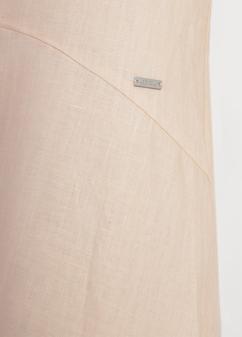 Світло-бежева кежуал сукня а-силует Armani Exchange однотонна
