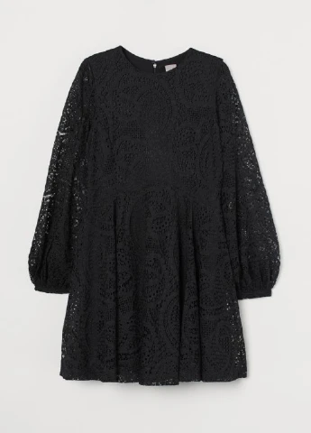 Черное платье H&M