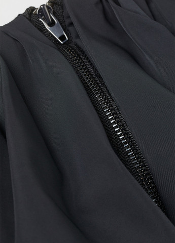 Черная кэжуал однотонная юбка H&M баллон