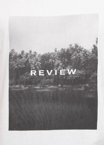 Белая футболка Review