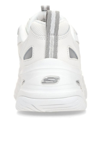 Белые демисезонные кроссовки Skechers