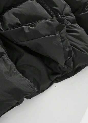 Черная зимняя куртка SHEIN