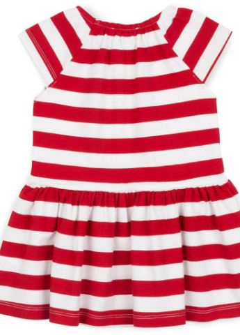 Красное платье в полоску (11813-86g-red) Babyjoy (198250971)
