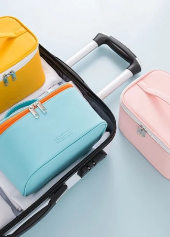 Дорогенька косметика, органайзер для подорожей PU голуба No Brand (253991513)