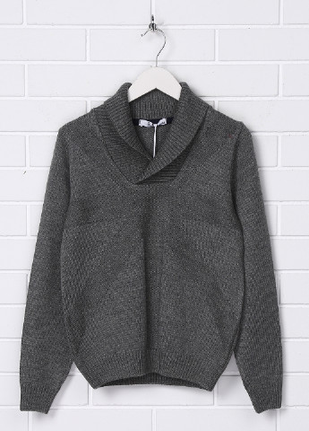 Темно-сірий демісезонний пуловер пуловер Flash