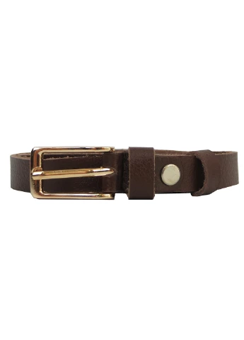 Женский кожаный ремень 114-120х1,5 см Skipper (253174289)