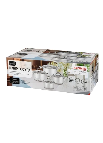 Набір посуду Gemini Gourmet 8 предметів (AR1908PS) Ardesto (254108545)