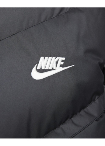 Черная зимняя куртка Nike M NK SF WR PL-FLD HD PARKA