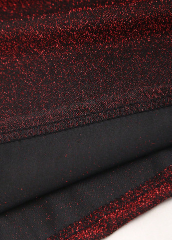 Бордовое коктейльное платье футляр SHEIN однотонное