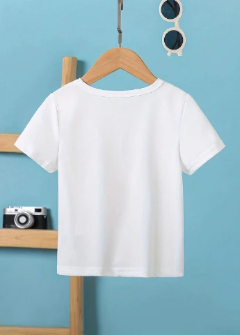 Белоснежная летняя футболка SHEIN