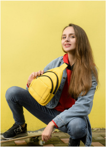 Сумка крос-боді жіноча 29х6х19 см Sambag (211366918)