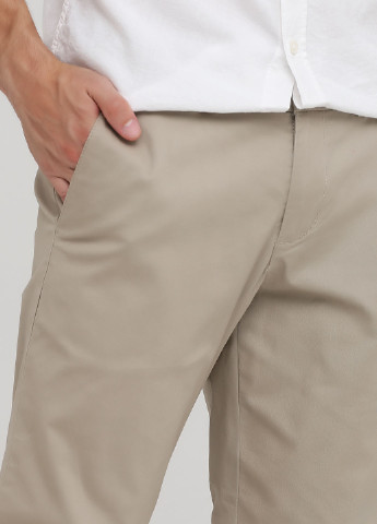 Светло-бежевые кэжуал демисезонные чиносы брюки C&A