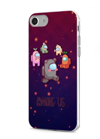 Чохол силіконовий Apple Iphone 7 Амонг Ас (Among Us) (17361-2407) MobiPrint (219556149)