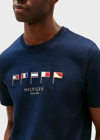 Індиго футболка Tommy Hilfiger