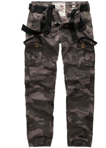 Брюки Premium Trousers Slimmy Blackcamo Surplus (256506098)