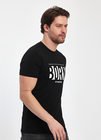 Чорна футболка Trend Collection