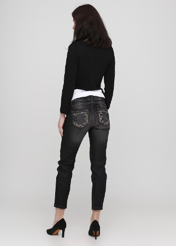 Черные демисезонные укороченные джинсы B.C. Best Connections
