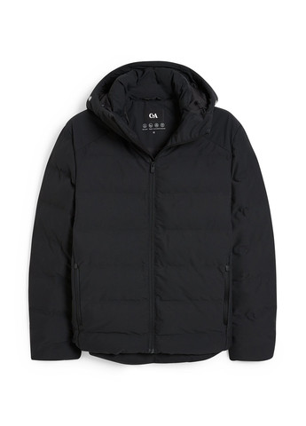 Чорна демісезонна куртка C&A