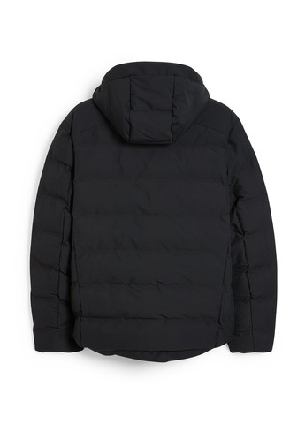 Чорна демісезонна куртка C&A