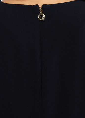 Темно-синее кэжуал платье Tommy Hilfiger однотонное
