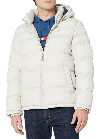 Світло-бежева зимня куртка Tommy Hilfiger