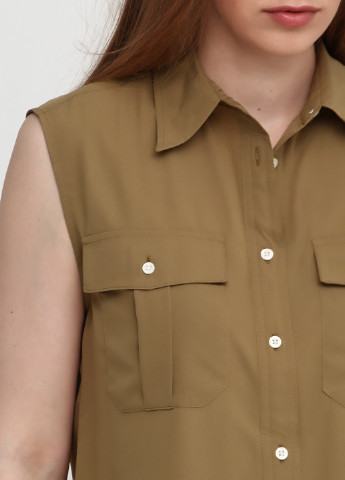 Оливковая блуза Ralph Lauren