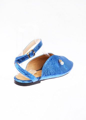 Синие босоножки Kluchini