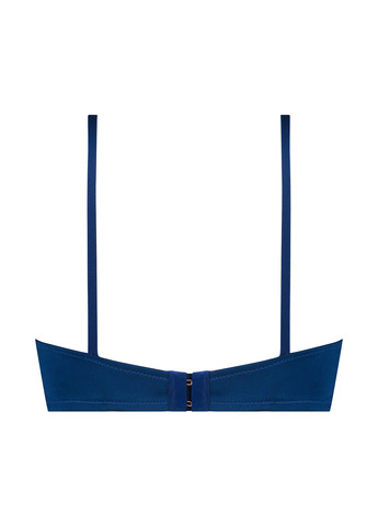 Тёмно-синий бюстгальтер Hunkemoller с косточками полиэстер, кружево