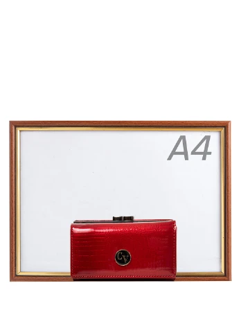 Жіночий шкіряний гаманець 14х8х3 см 4U Cavaldi (195538164)