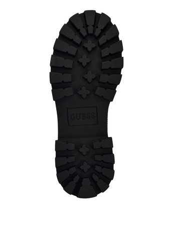 Осенние ботинки стилы Guess на тракторной подошве из искусственной кожи