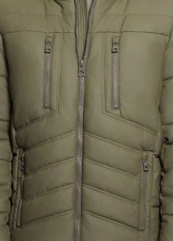 Зелена демісезонна куртка Guess