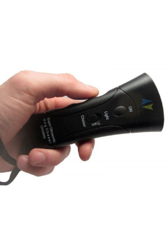 Ручной ультразвуковой многофункциональный отпугиватель собак фонарик 3 режима работы (74232-Нов) Unbranded (253007139)